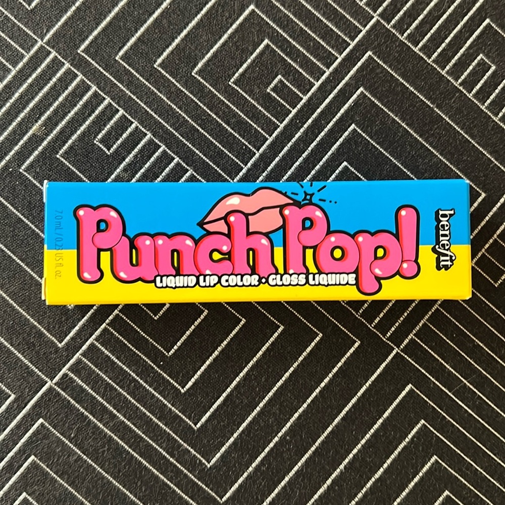 Benefit Cosmetics Punch Pop! Liquid Lip Color *NIB* Shade Bubblegum
